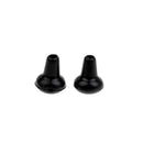 Rubber Fishing Hook Stoppers Fishing Bait Stop Beads Bait Stopper 3mm Black