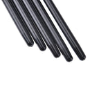 5pcs/lot nail art quartz scrubs stone cuticle remover stick pen polish black ME