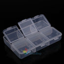 Braille 6 Compartment Pill Vitamin Box Medicine Storage Organizer Container Case