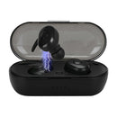 B1 Wireless Bluetooth Mini Earphones TWS Music Sports Headphones (Black) A