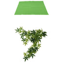 Set of 2, Substrate Liner Mat Reptile Terrarium Carpet with Jungle Plant 20"