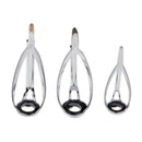 5pcs Fishing Rod Tip Tops Repair Kit SIC Ring Spinning Rod Guides Tips Kit