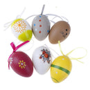6PCs Easter Egg Hanging Strings Lanyard for Easter Decor With Short Wrist R BX