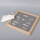 Characters Felt Letter Board Used As Photo Clips For Changeable Letter Board New