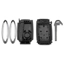 Replacement Keyless Entry Remote Control Key Fob Shell Case Cover  with Blank