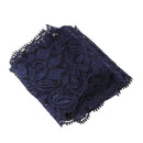 Floral Flower Stretch Lace Trim Ribbon Sewing Dress Skirt Handicrafts Decor W8W4