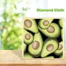 5D DIY Full Drill Diamond Painting Avocado Embroidery Mosaic Kit Home Wall Decor