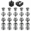 Camera Screw, 22 Pcs 1/4 Inch and 3/8 Inch Converter Threaded Screws Adapte