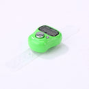 Mini Finger Counter LCD Electronic Digital Counter Range 0-99999 (Green)