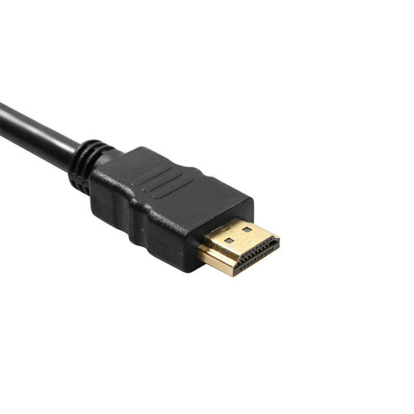 1080p HDMI Male S-video to 3 RCA AV Audio Cable Cord Adapter for TV HD DRK