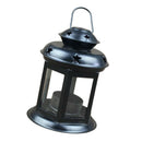 Handle Candle Tealight Light Holder for Photograph Props Home Decor Black