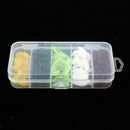 70pcs Soft Silicone Fishing Lures Grub Worm Insects Imitation Corn Niblet