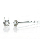 20X Flower Diamante Crystal Hair Pins Clips Prom Wedding Bridal Party NEW UJH