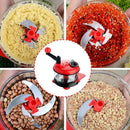 360 Handy Food Processor Manual Vegetable Chopper Stainless Grinder Meat E1S1