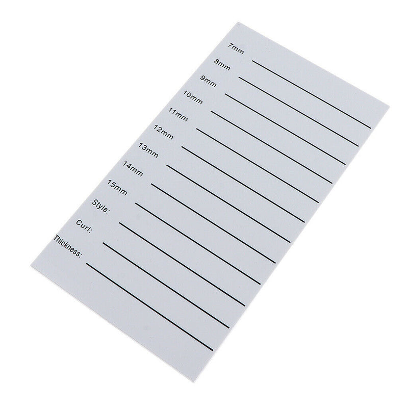 Eyelash Extension Pallet Holder Plastic Lash Tile Hand Plate Eyelashes Tray