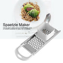 Kitchen Tool Spaetzle Noodle Large Spreader Chopper Grater Dumpling Maker 13inch