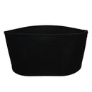 Black sexy strapless boob tube top bandeau bra wiping clubwear vest crop st