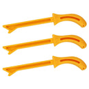 3Pc Woodworking Safety Hand Protection Wood Saw Push Stick for Carpentry Table