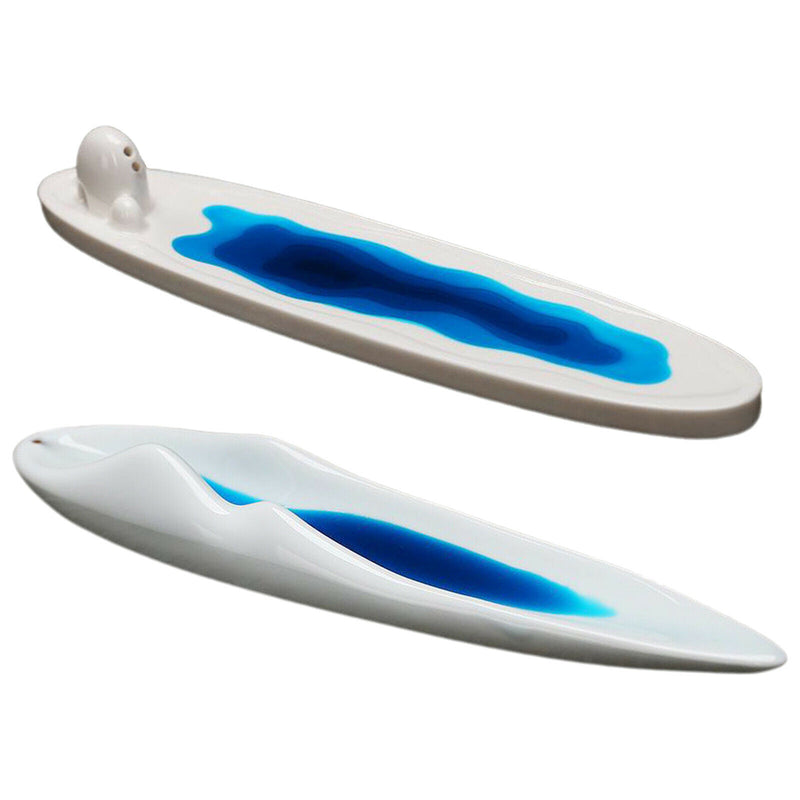 2pcs Incense Holder or Incense Burner Holder, Ceramic Insence Holder or Tray for