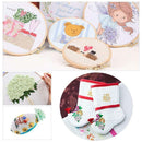 Professional Embroidery Tool Set 50 Color Embroidery Thread&Embroidery Circles