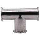 51MM 2 Inch 3 Way Tee Stainless Steel S304 Sanitary Tri Clamp Type 3 Way We L9X9