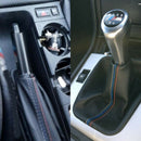 Car handbrake leather hand brake cover Gear Shift Knob dust cover for BMW E36 f