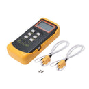 K-Type Digital Thermometer Two Channels -50 to 1300 Â° C 16x7.8x4.2CM