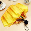 Sunscreen Fashion Portable Sunflower Folding Travel Anti UV/Rain/Sun Um BCD