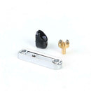 5 Strings Nickel Black Single Headless Bass Bridge Set Electric Guitar Tool A