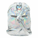 Women HOLOGRAPHIC Gammaray Hologram Backpack Shoulder Bag School Travel Han