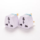 UK AU to EU Europe Adapter Wall Plug Converter Travel Power 1pc WHITE B Cy