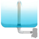 Marine Screw In Overflow Drain Tube Fits 1-1/2'' Threaded Drain