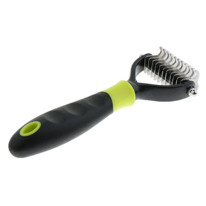 Stainless Steel Pet Grooming Comb for Dog Cat Hair Deshedding Rake Coomb for