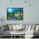 Hut 5D Full Round Diamond Painting DIY Cross Stitch Embroidery (LD320)