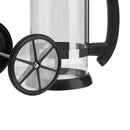 34Oz 1000ml French Coffee Press Tea Maker with Filters Durable Handle Black