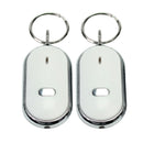 2x LED Anti-Lost Key Finder Locator Portable Alarm Keychain Sound Control XKG