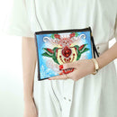 DIY Magpie Special Shaped Diamond Painting Wristlet Clutch Women Wallet