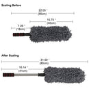 Auto Microfiber Car Duster Brush Cleaning Dust Brush Car Care Polishing Towe FU