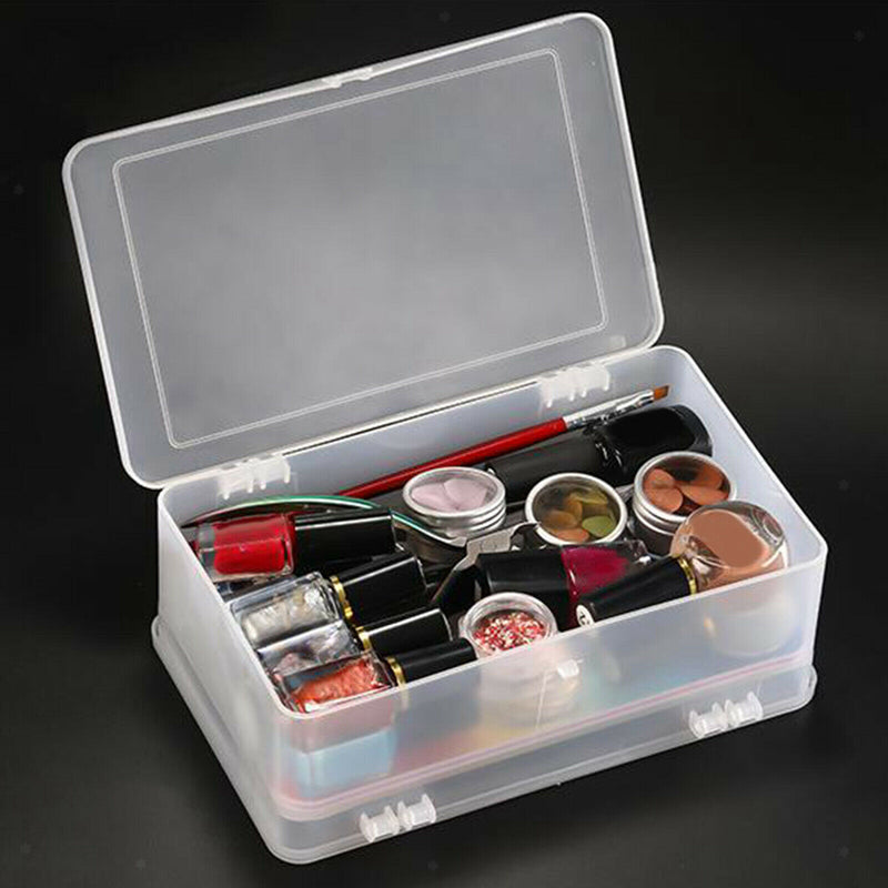 Nail Art Manicure Tool Empty Storage Box Craft Container for Art Nail Tips