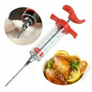 Chicken Flavour Sauce Cooking Syringe Needle Meat Marinade Turkey Injector Z6L6
