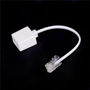 RJ11 6P4C Female To Ethernet RJ45 8P8C Male F/M Adapter Converter Cable Ph MO