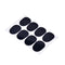 8Pcs 0.8mm Soprano Saxophone Sax Mouthpiece Patches Pad Cushions Black LJLJ