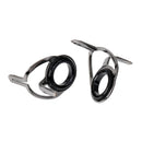 70pcs 7 Mixed Sizes Ceramic Eye Fishing Rods Pole Guides Tip Ring Repair Set
