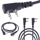 2 Pin Clone Copy Cable for Puxing Wouxun Linton Kenwood Baofeng 2-Way Radio