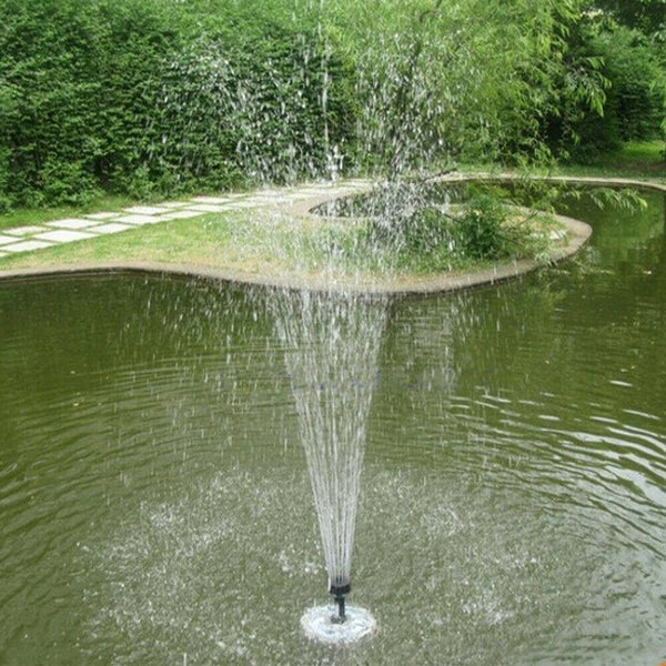Solar Floating Fountain Outdoor Garden Pond Pool Decor Water Fountain Pump