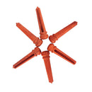 6pcs Red Wood Acoustic Bridge Pins for 6 String Guitar Replacement