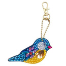 4pcs DIY Birds Full Drill Special Shaped Diamond Painting Keychains Gifts