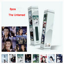 8X/set The Untamed Wangji Wuxian Xiao Zhan Yibo Poster Souvenir  Photo OZ