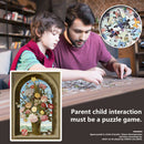 75 X 50cm 1000 Pieces Paper Jigsaw Puzzles Flowers Assembling Picture Toys