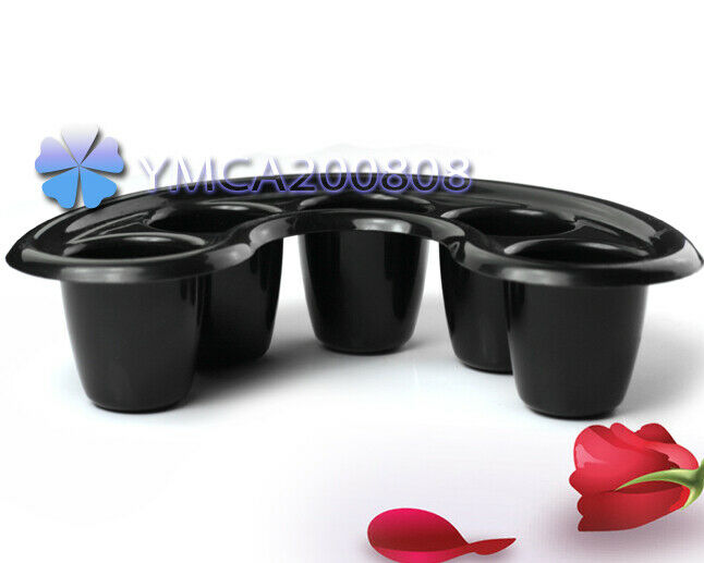 2X Manicure Bowl Soak Finger Acrylic Tip Nail Soaker Treatment Remover Bowl Tool